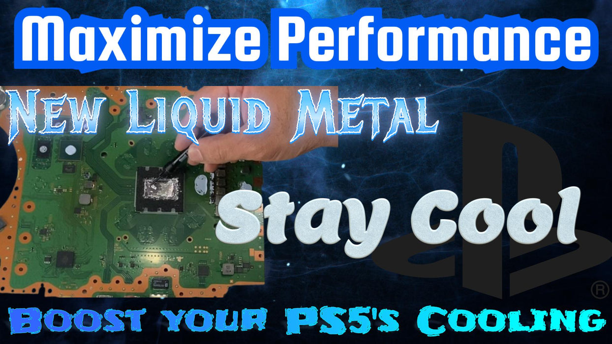Apply New Liquid Metal for your PS5