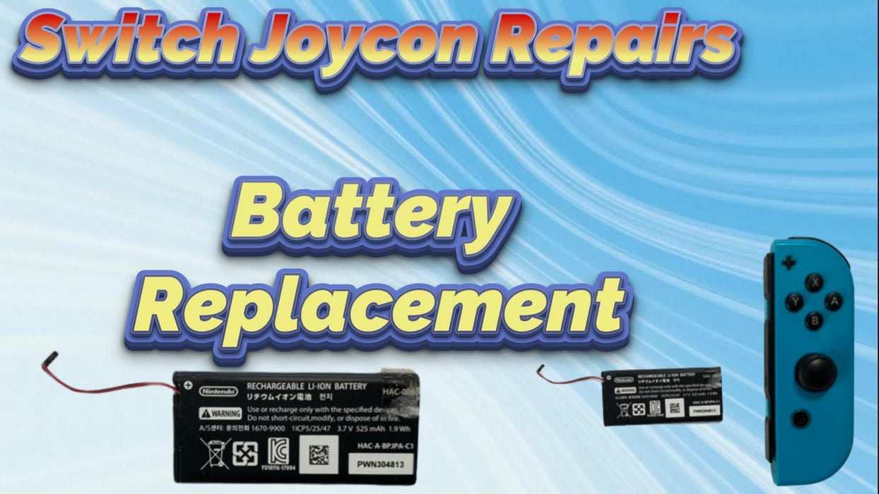 Switch Joycon Battery Replacement Service