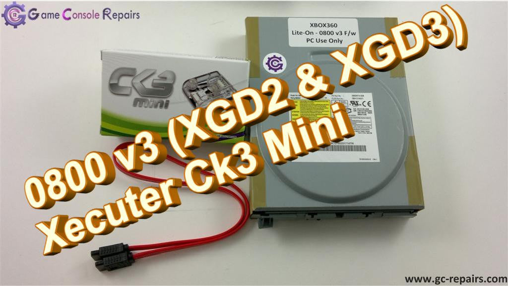 XBOX360 Liteon - 0800 v3 Firmware with Xecuter CK3 Mini