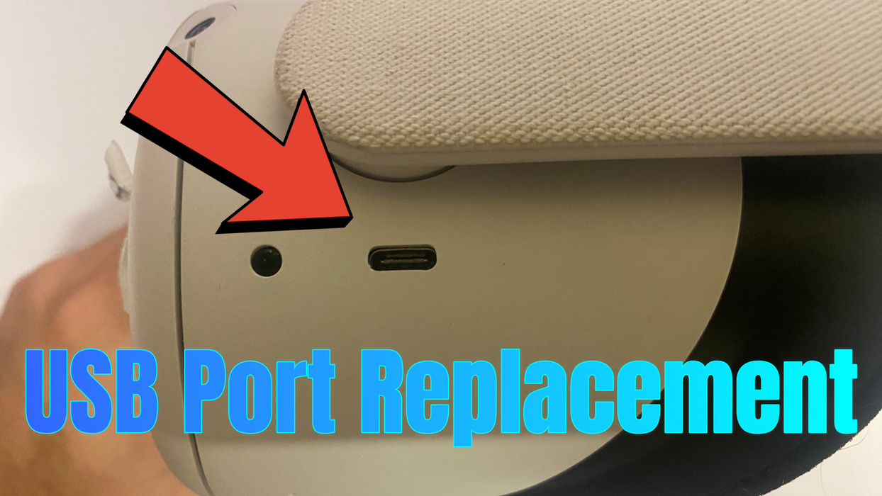 Meta Quest 2 USB Port Repair - Fix Charging & Connection Issues