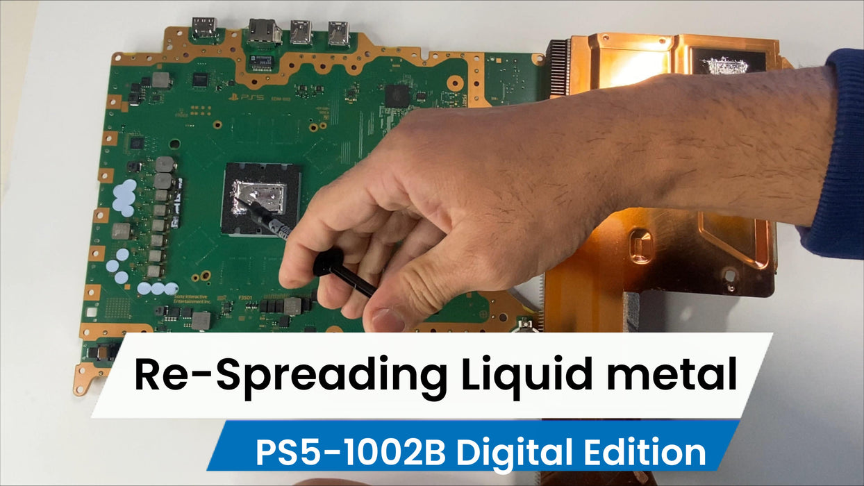 PS5 Overheating Fix - Clean Fan & New Liquid Metal