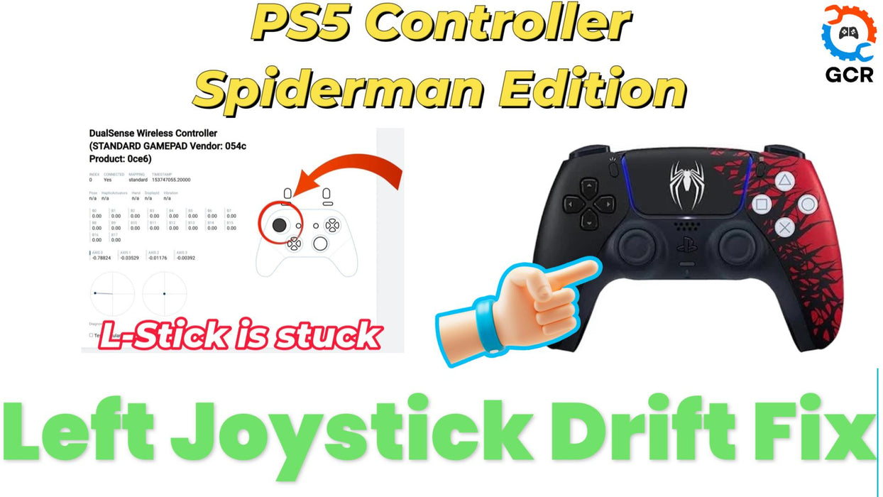 PS5 Controller Stick Drift Repair