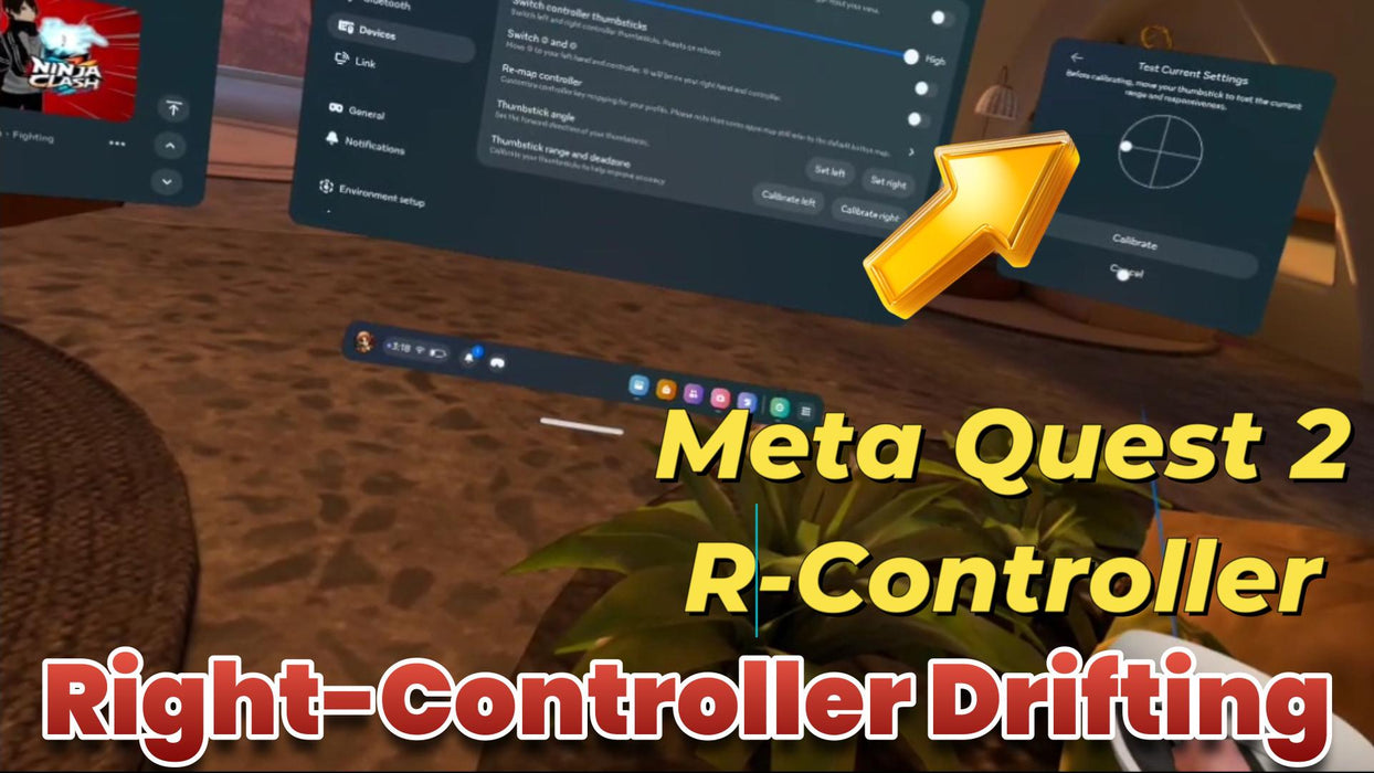 Meta Quest 2 Controller Stick Drift Repair Service