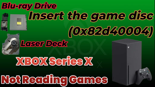 Insert the game disc error XBOX Series X