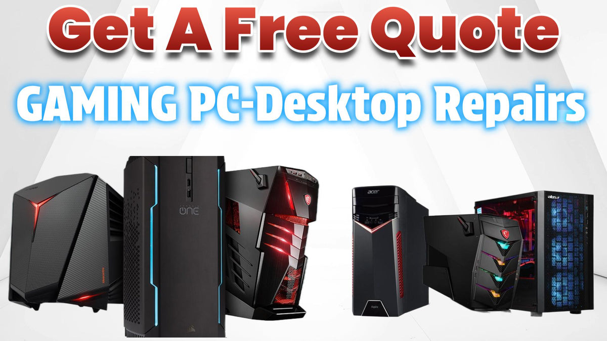 Computer Repair Quotes Gaming PC's-Desktop Repairs — Game Console Repairs