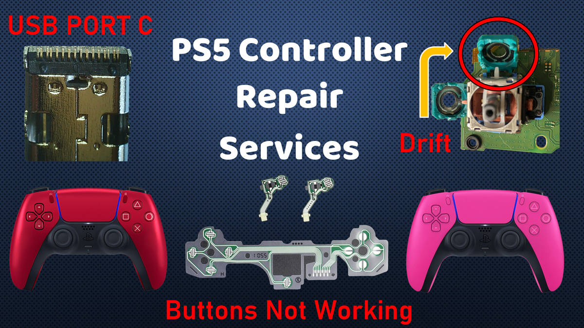 PS5 Controllers Repair Services - Australia-wide Repairs — Game Console ...