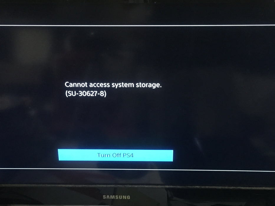 PS4 Unable to Start - HDD Fix Repair Replacement Service