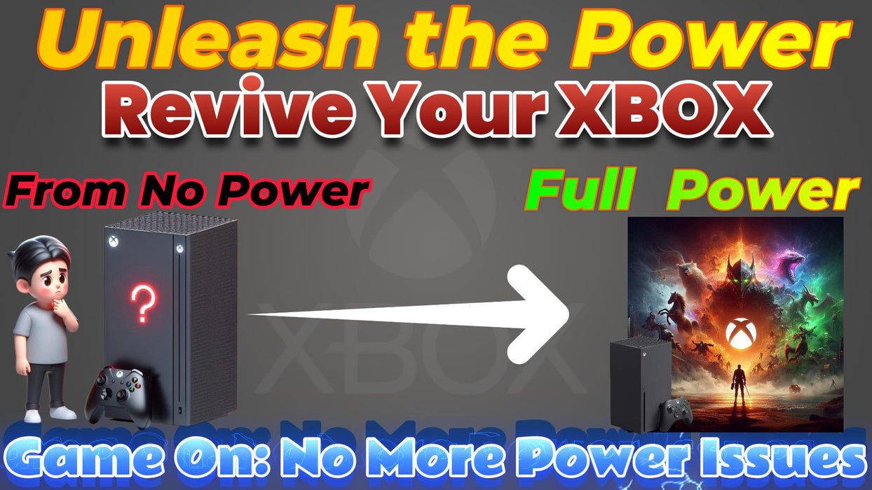 XBOX Series X|S Power Supply Replacement - No Power Repair