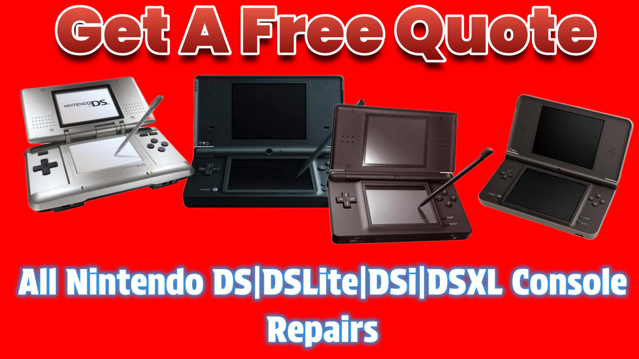 Get A Free Quote - Nintendo DS All Models - Repair Services