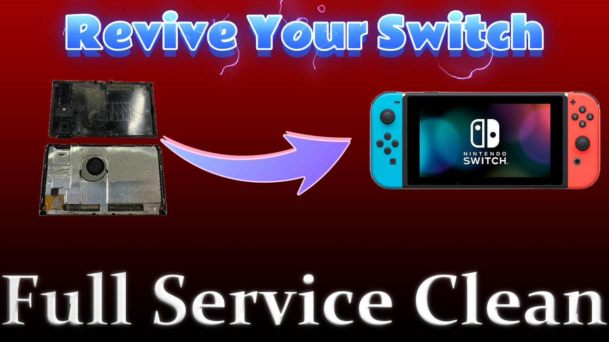 Ultimate cleaning Service for you Nintendo Switch Console