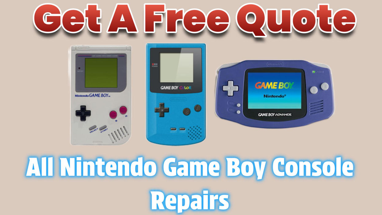 Get A Free Quote - Nintendo Game Boy All Models - Repair Services