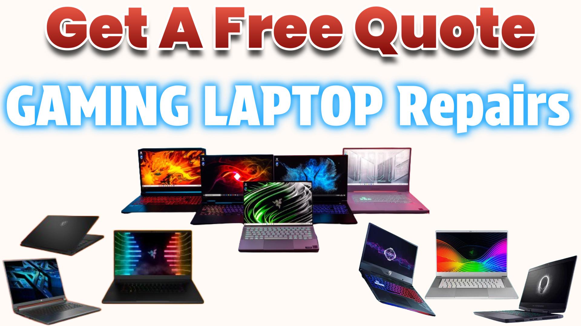 Gaming Laptop Repairs — Game Console Repairs