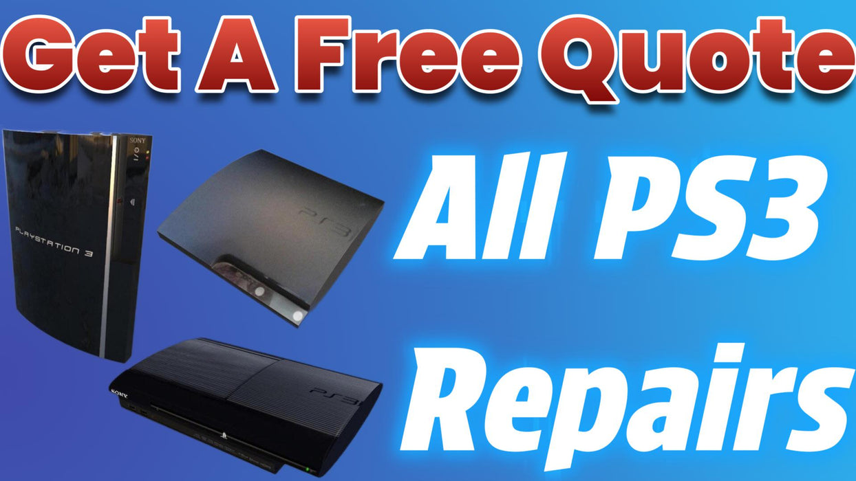 Get A Free Quote - All PS3 Repair Services