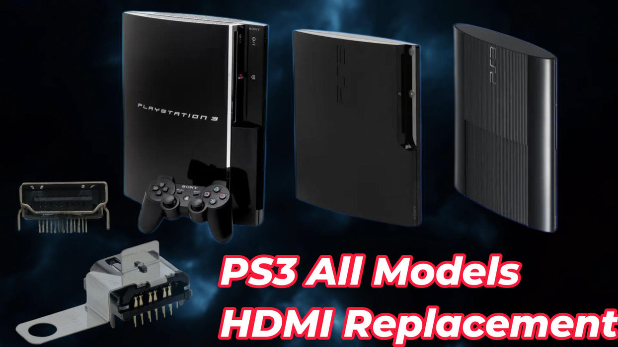 PS3 All Models HDMI Port Installation