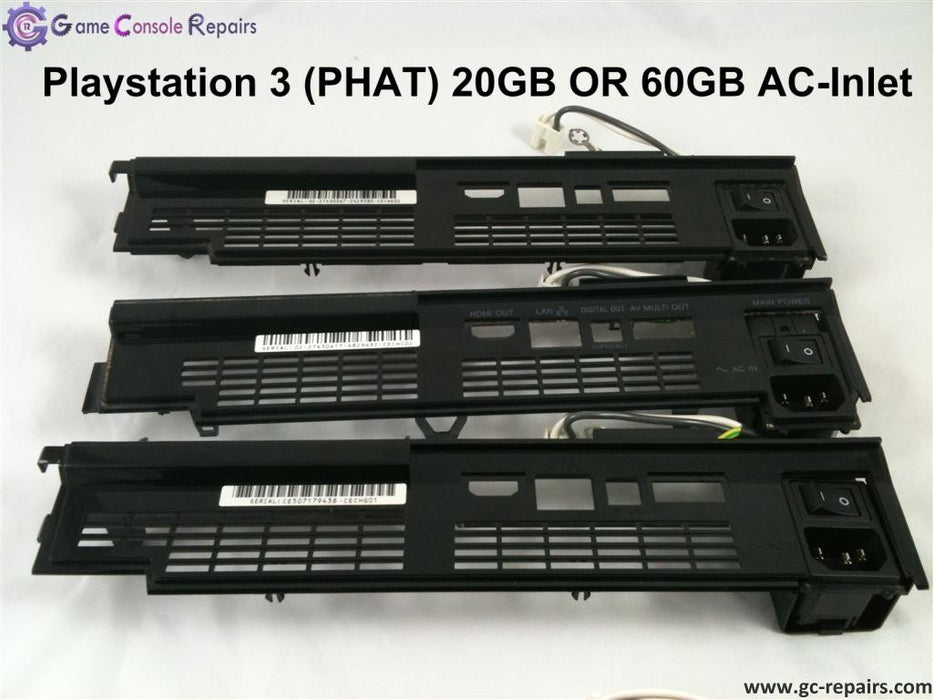 Playstation 3 (PHAT) AC-inlet Replacement