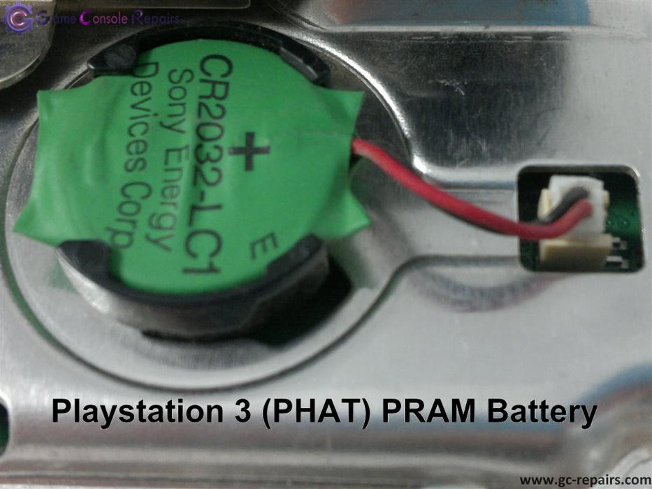 Playstation 3 (PHAT) PRAM Battery Replacement