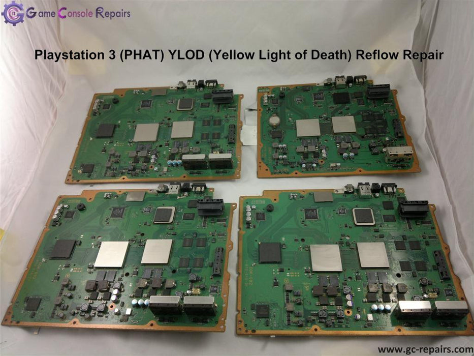 Playstation 3 (PHAT) YLOD (Yellow Light Of Death) or Rlod (Red Light of Death) - Motherboard Issues