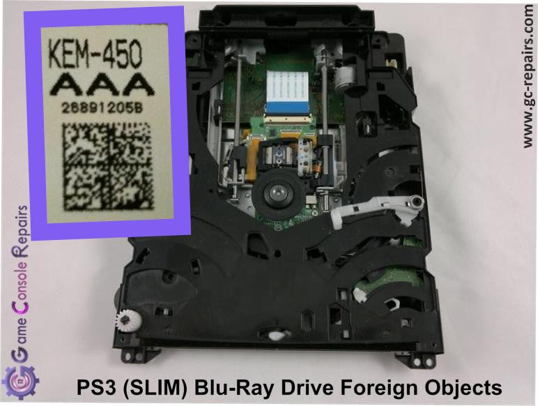 PS3 (SLIM) Foreign Objects Removal