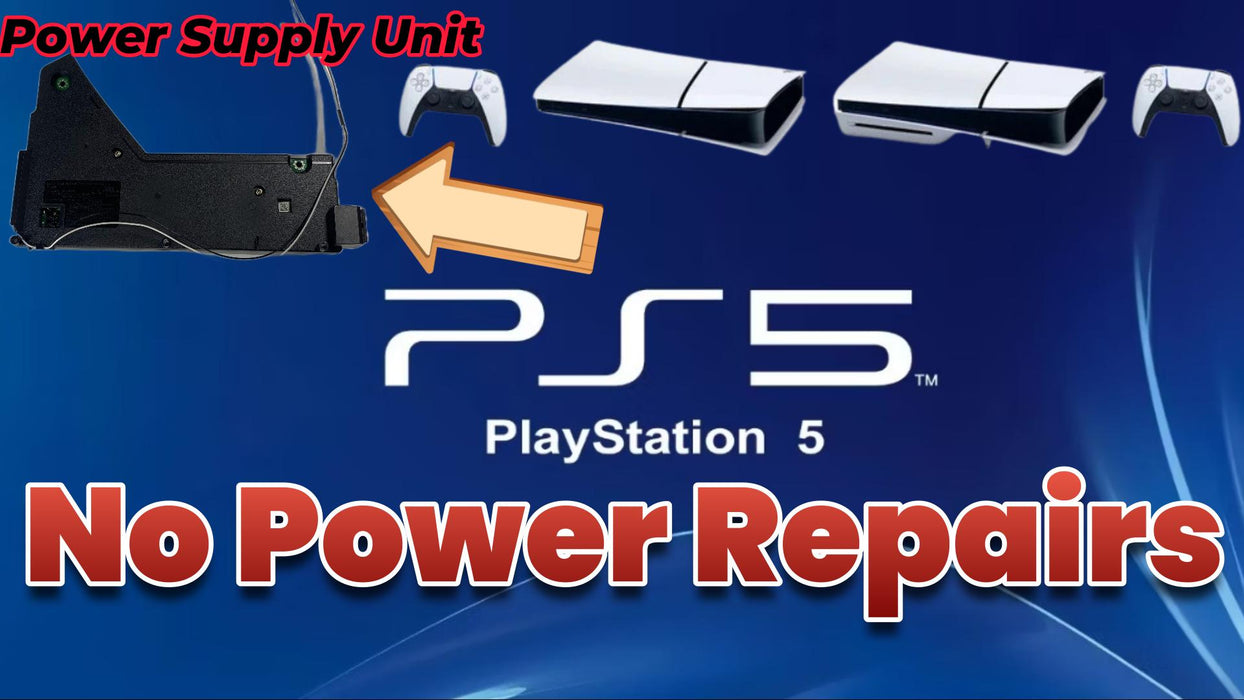 PS5 Power Supply Replacement - No Power Repair