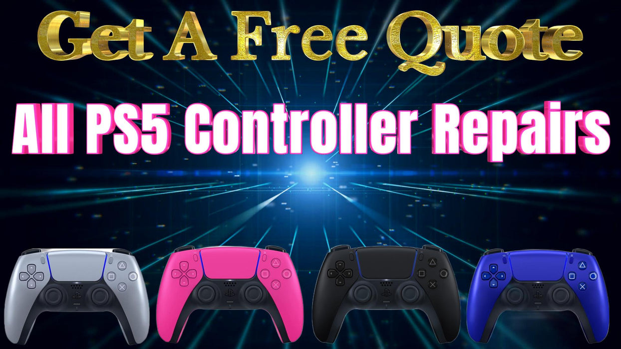 Get A FREE QUOTE - All PS5 Controller Repairs