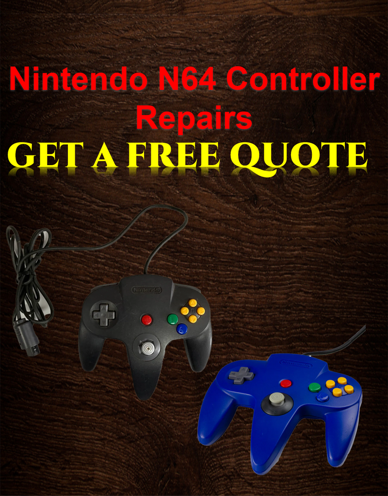 GET A FREE QUOTE - All Nintendo N64 Controller Repairs