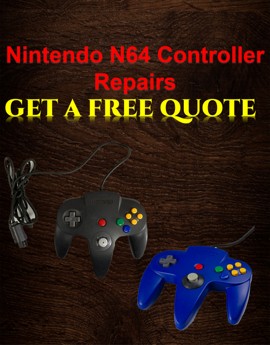 GET A FREE QUOTE - All Nintendo N64 Controller Repairs