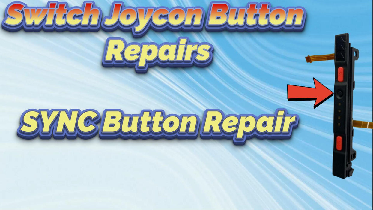 Switch Joycon SYNC Button Repair Service