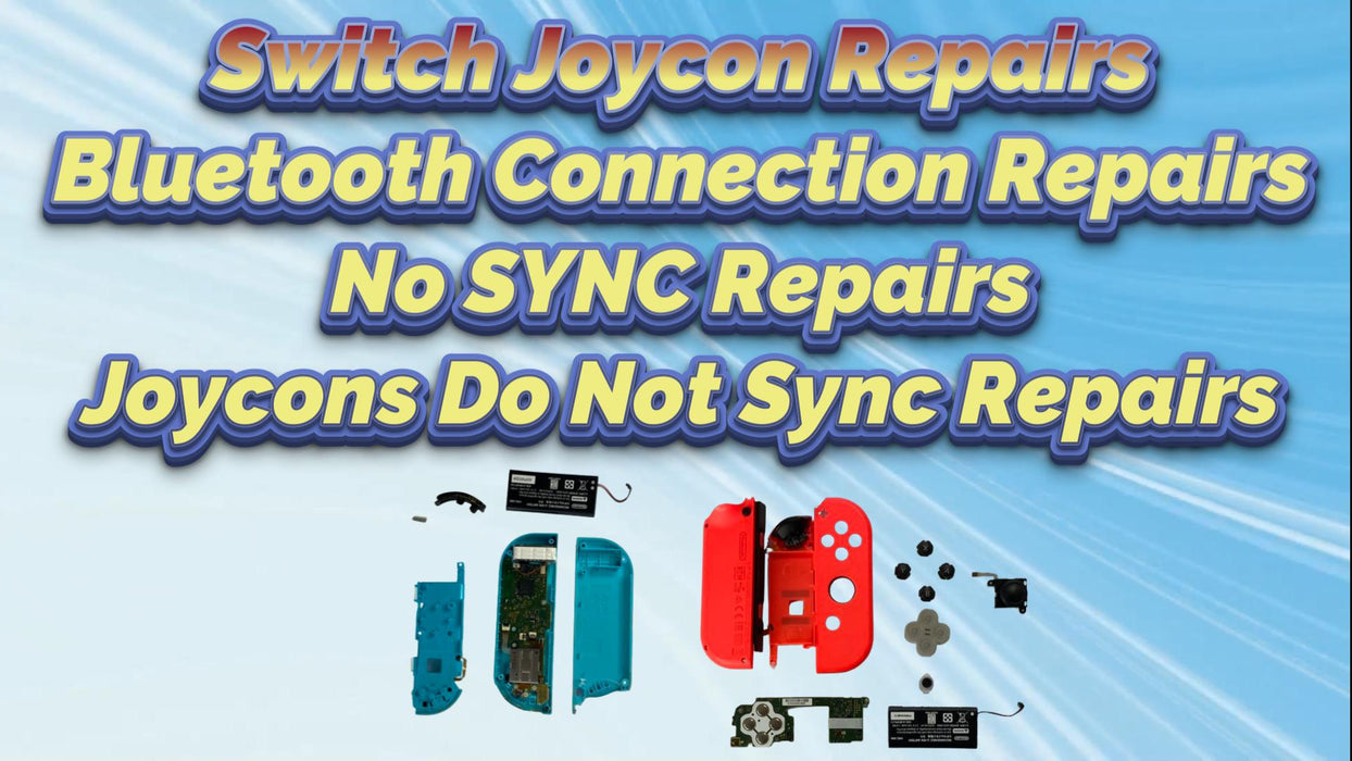 Switch Joycon Bluetooth Connection Repair Service