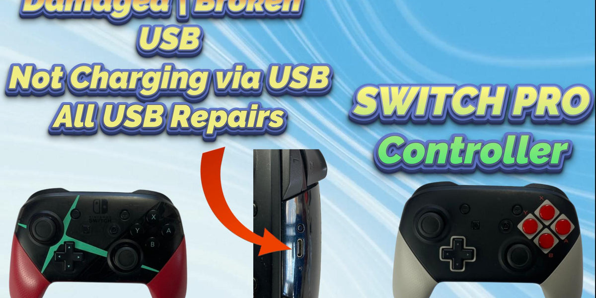 Pro Controller Usb Switch Pro Controller USB Repairs Replacement — Game Console Repairs