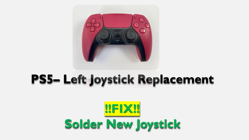 PS5 Controller Stick Drift Repair