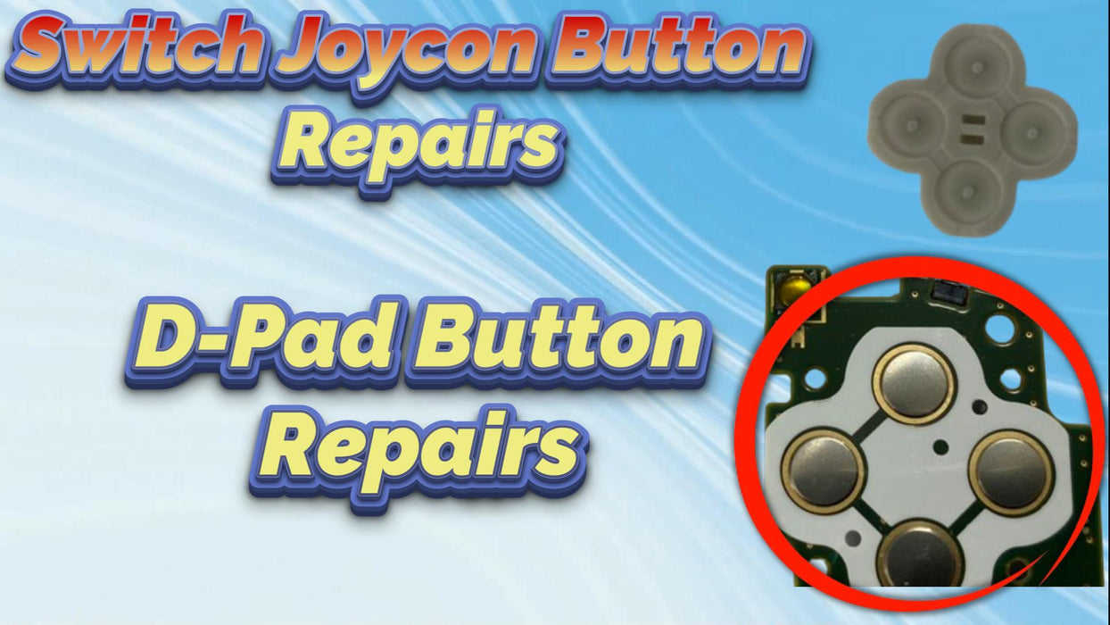 Switch Joycon Directional-Pad (D-Pad) Button Not work Repair Service