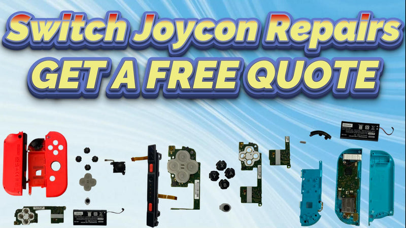 GET A FREE QUOTE on All Switch Joycon Repair Services