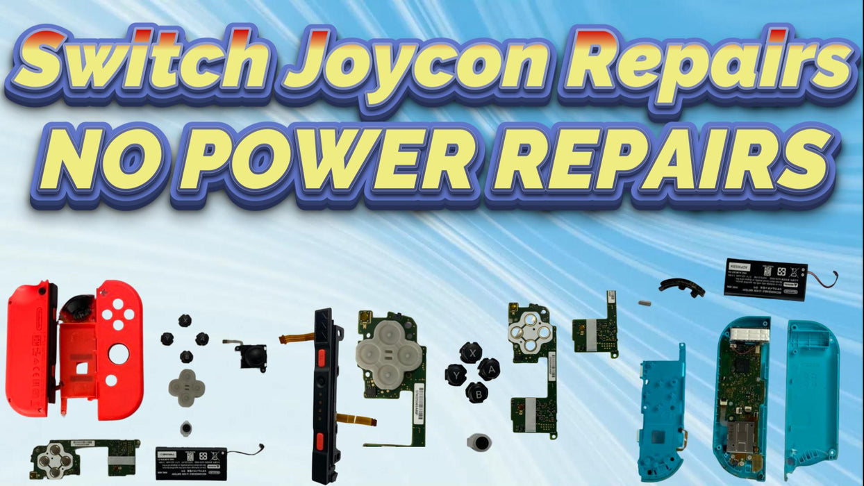 Switch Joycon No Power Repair Serivce