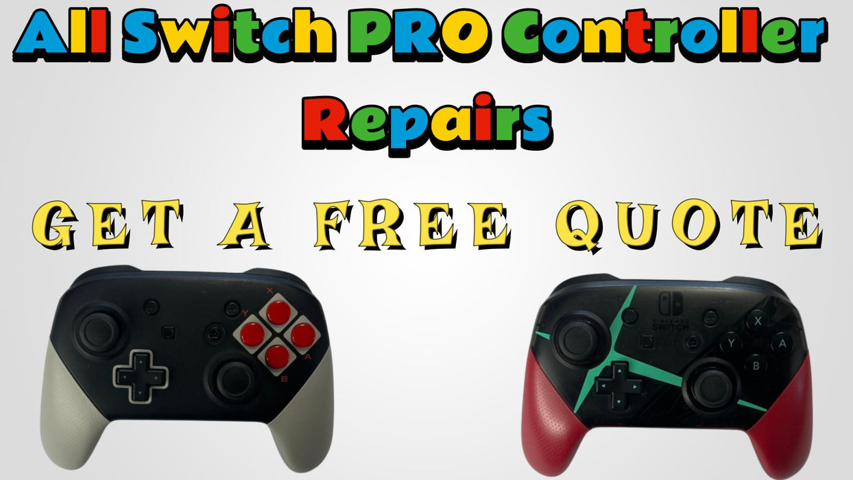 GET A FREE QUOTE on All Switch Pro Controller Repair Services