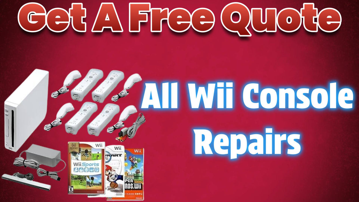 Get A Free Quote on All Nintendo Wii Console Repairs