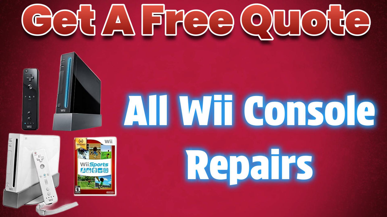 Get A Free Quote on All Nintendo Wii Console Repairs