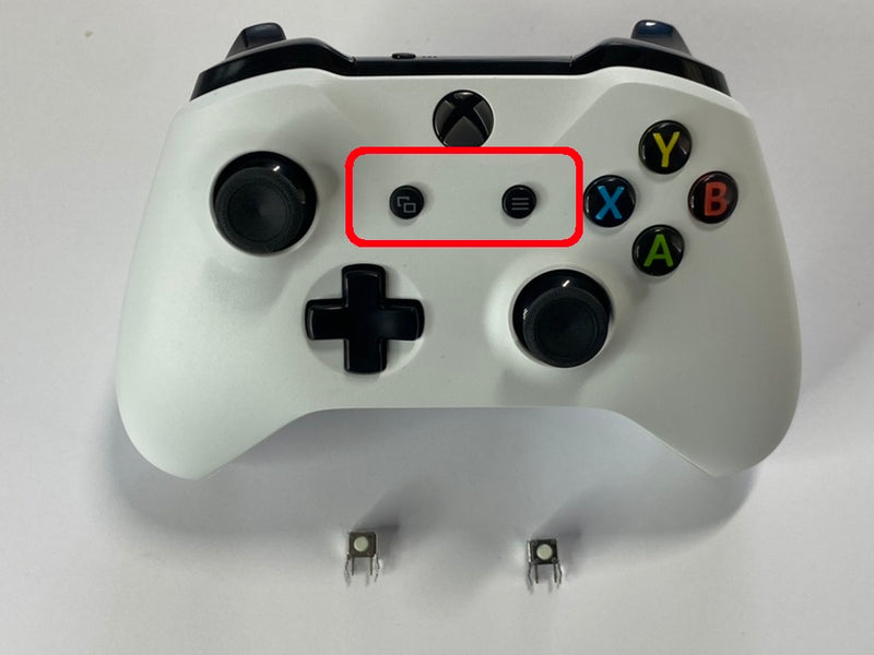 XBOX ONE Controller View Menu Button Repair Service