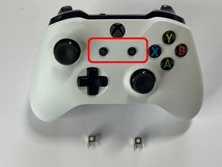 XBOX ONE Controller View Menu Button Repair Service