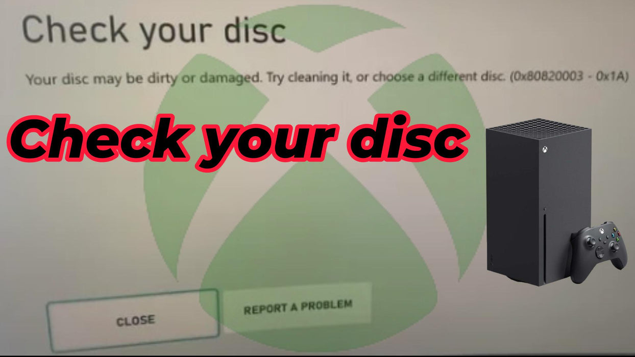 XBOX Series X Not Reading Games Repair Service
