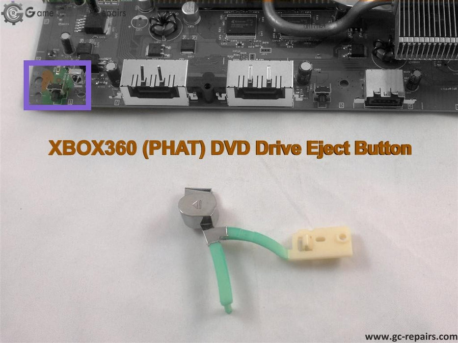 XBOX360 (PHAT) Eject Button Repair Service