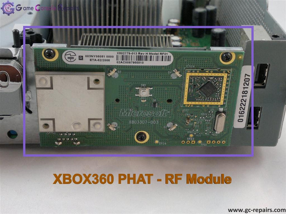 XBOX360 (PHAT) RF Module Replacement