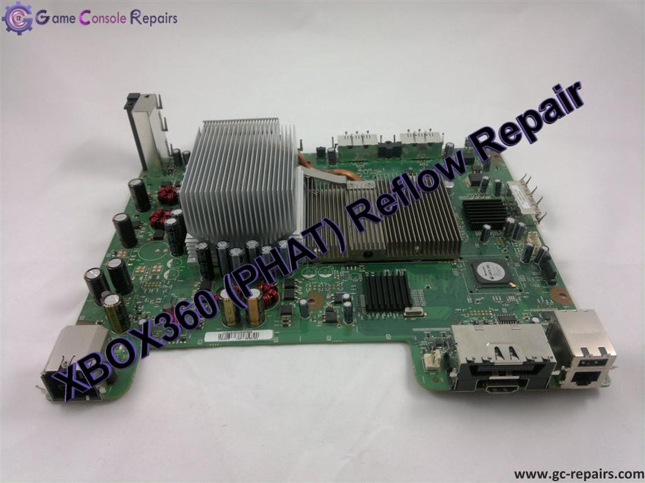 XBOX360 (PHAT) RROD (Red Ring of Death) or Rlod (Red Light of Death) - Motherboard Issues (REFLOW REPAIR)