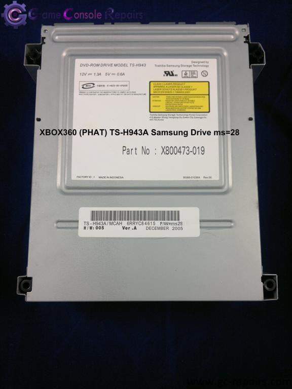 XBOX360 (PHAT) Drive Replacement