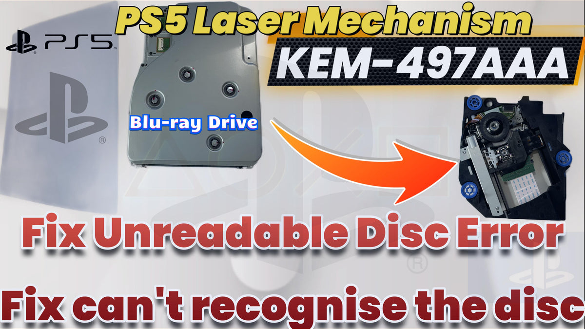 Get Your PS5 Blu-ray Drive Working Again! Fix Your PS5 Lens Now — Game ...