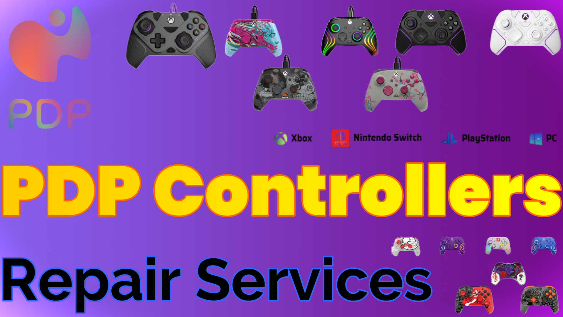 Pdp Services PDP Gaming Controller - Repair Services — Game Console Repairs