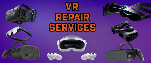 VR headset repair services for Pico, HTC, Lenovo, Varjo, Magic Leap, Pimax, Valve, HP and Lynx