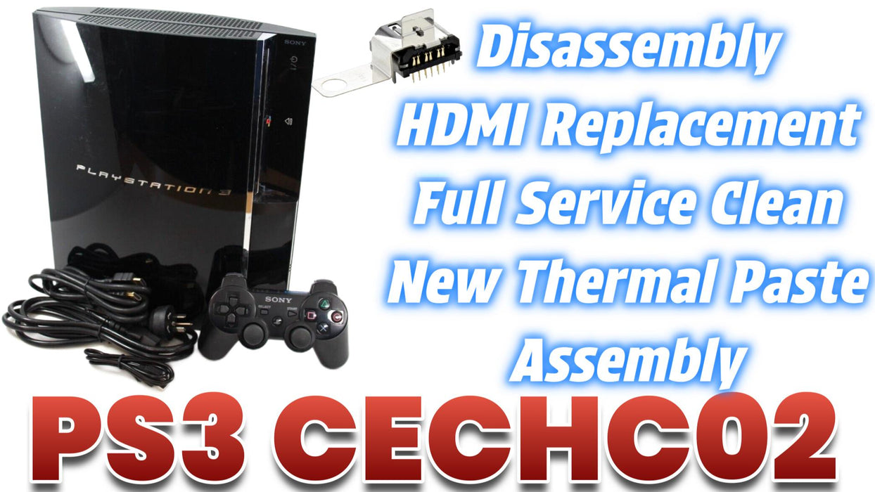 PS3 All Models HDMI Port Installation