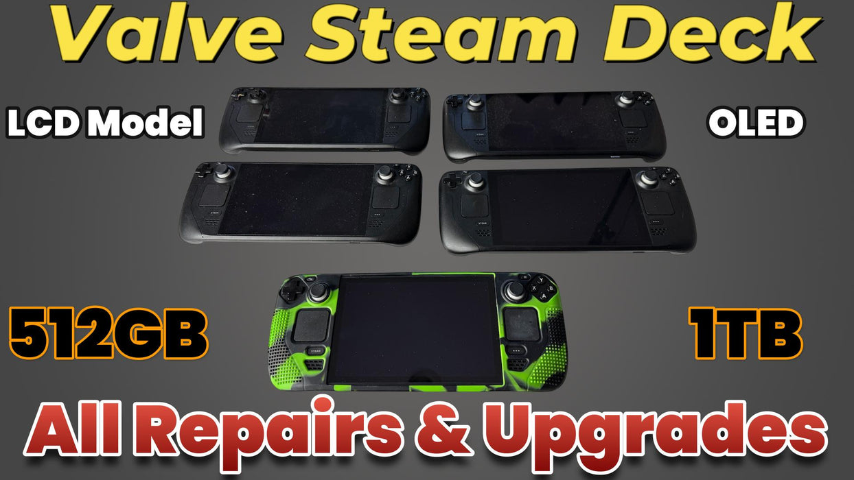 GET A FREE QUOTE - All Valve Steam Deck Repairs