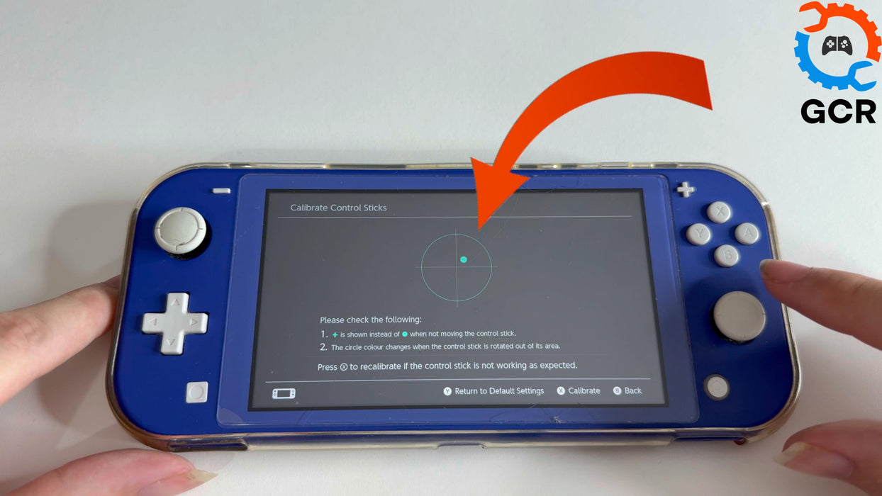 Nintendo Switch Lite Left Right Joystick Drift Repairs