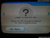 unable to read games - Nintendo Wii Error Message